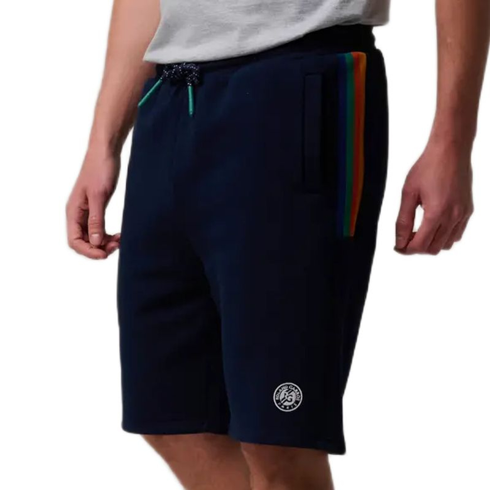 Теннисные шорты Roland Garros Color Lines - navy blue
