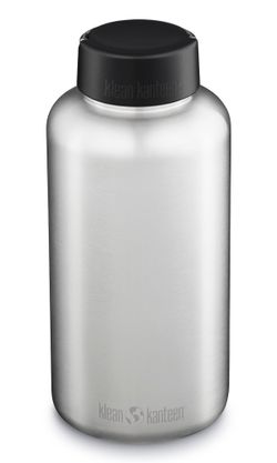 Бутылка Klean Kanteen Wide 64oz (1900 мл) Brushed Stainless