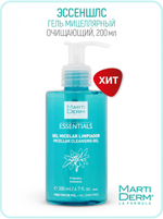 Martiderm Essential Гель мицеллярный очищающий MartiDerm Essentials Micellar Cleansing Gel 200 мл