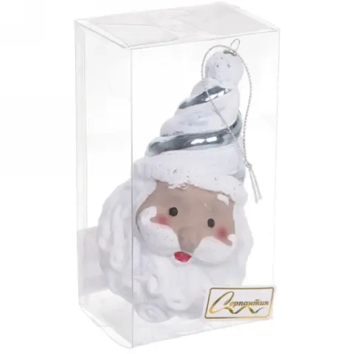 Ёлочная игрушка «Сказочный Дед Мороз» 7*5,5*12 см, голубой