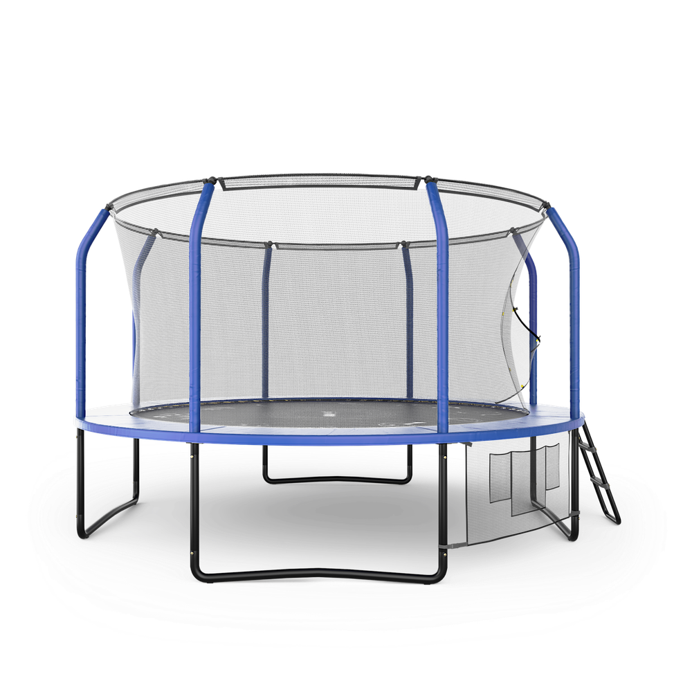 Батут UNIX Line SUPREME GAME 12 ft (blue)