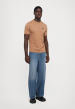 EA7 Emporio Armani UNISEX - Базовая футболка - тигровый глаз/песок