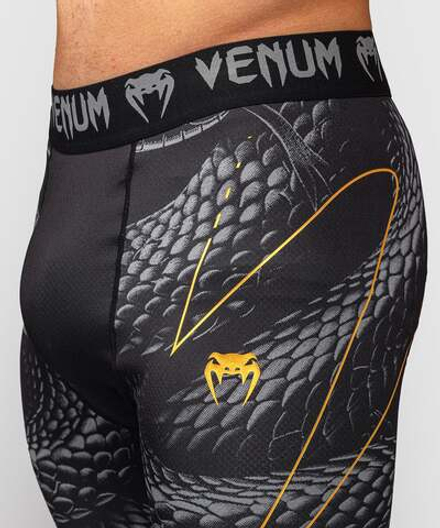 Тайтсы Venum Matupa Black/Grey/Gold