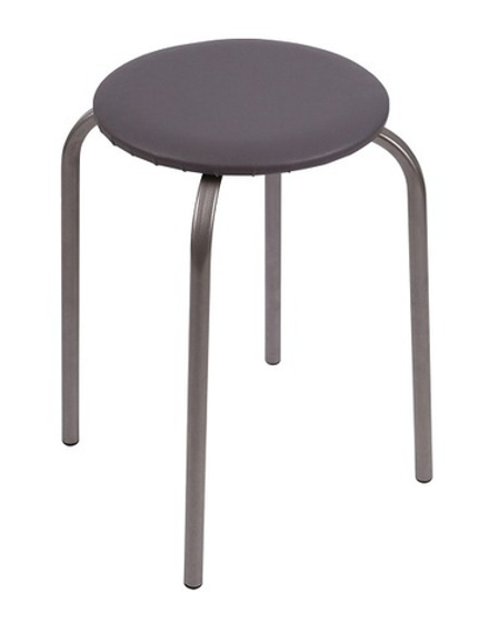 ТБ1/СР Табурет 320х320х470 серый НИКА