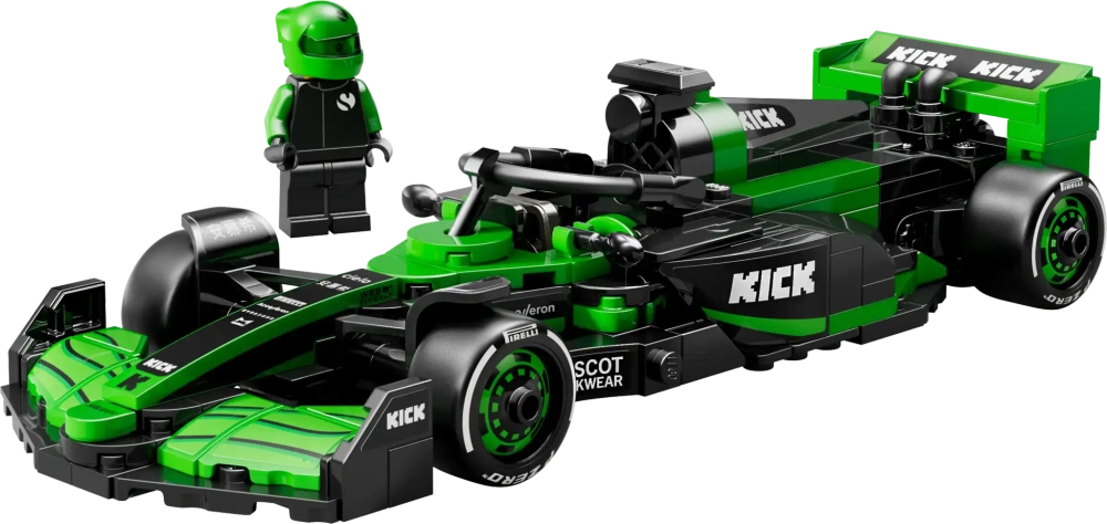 Конструктор LEGO Speed Champions 77247 Гоночный автомобиль KICK Sauber F1 Team C44