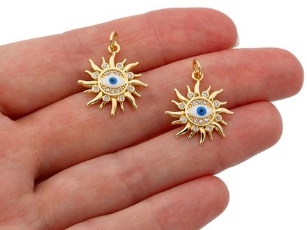 Подвеска "Daylight" 20мм, со стразами