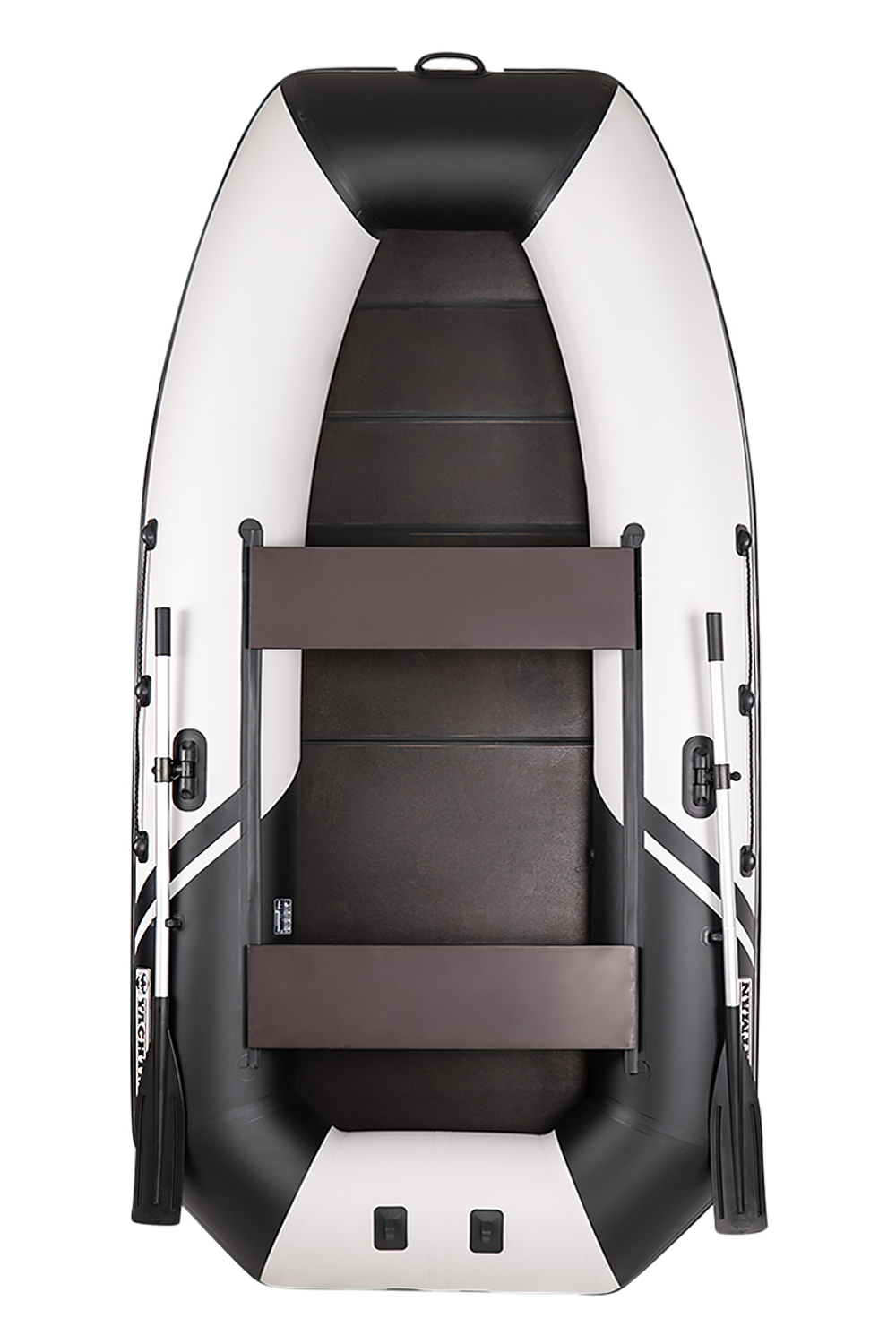 YACHTMAN-300 М (Яхтман) белый-черный (лодка ПВХ с усилением)