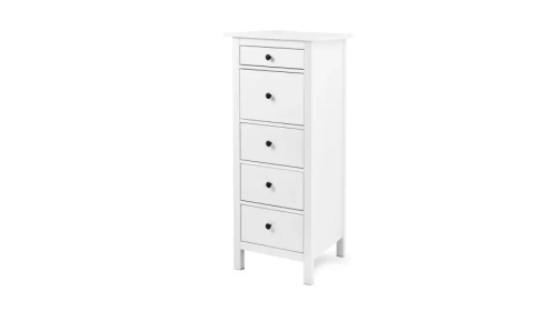 Комод с 5 ящиками - аналог IKEA HEMNES / ХЕМНЭС/ ХЕМНЕС / КЫМОР / ИКЕА 58х131х40 см, белый