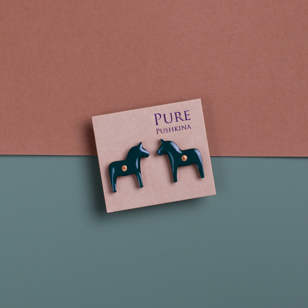 Серьги - Символ Года - Винтаж