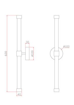 Настенный светильник (бра) Freya FR6108WL-L10G