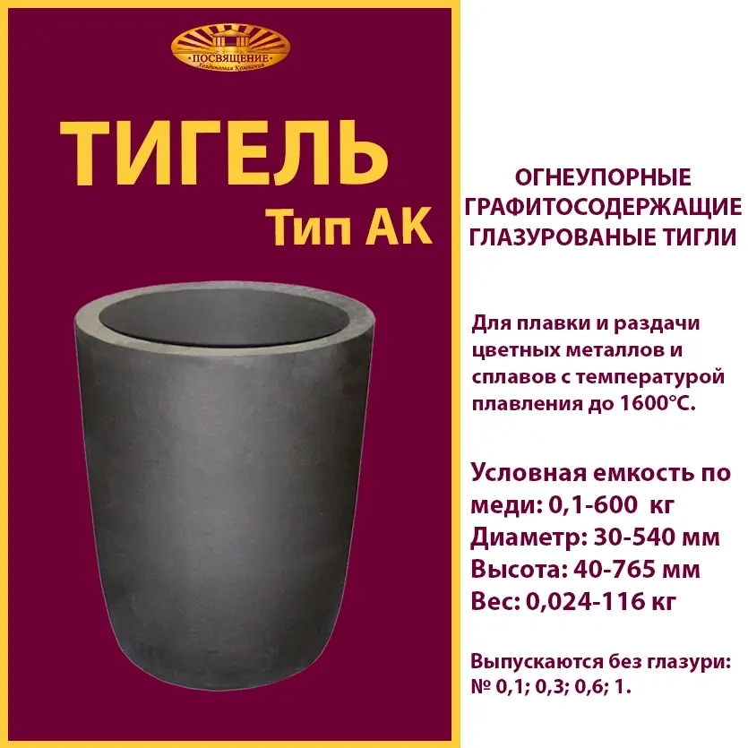 Тигель AK 200 L