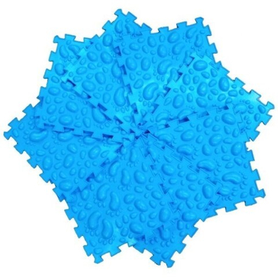 Коврик ортопедический массажный модульный ОРТО ПАЗЛ Галька