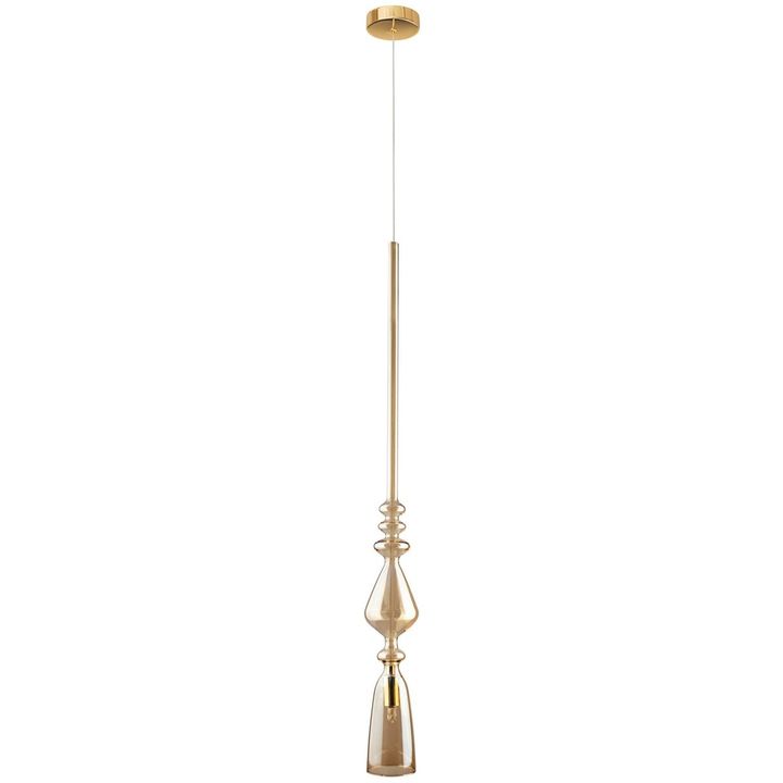 Подвесной светильник Crystal Lux Lux New SP1 B Amber