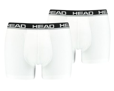 Мужские боксеры спортивные Head Men's Boxer 2P - white