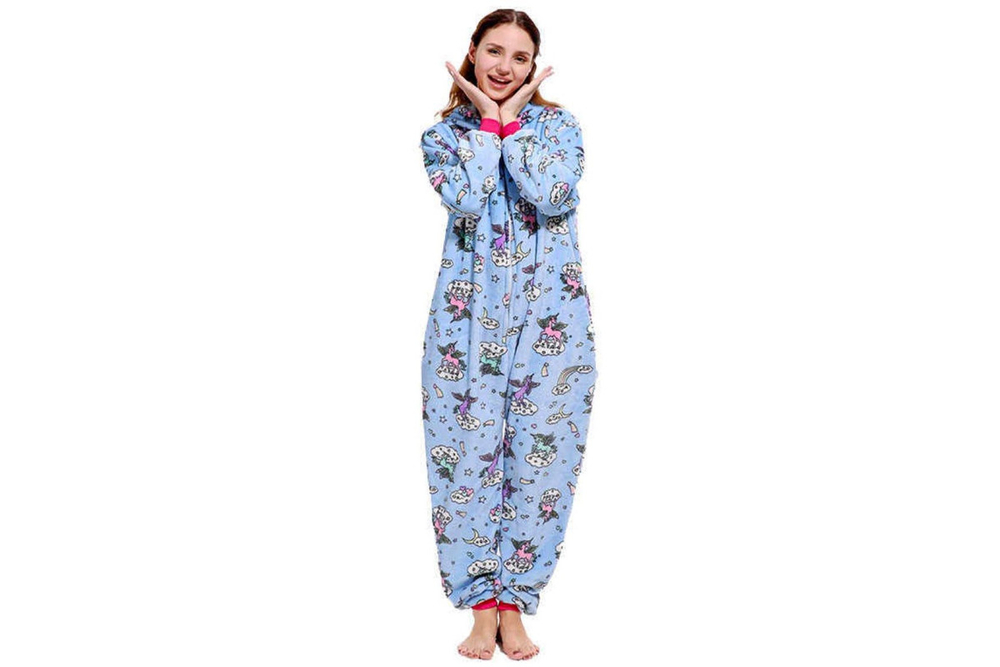 Кигуруми FunFur Единорог Летящий Zip M