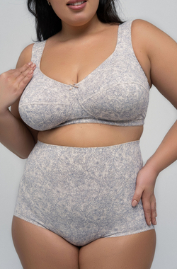 1121/G бюстгальтер "Синий меланж"