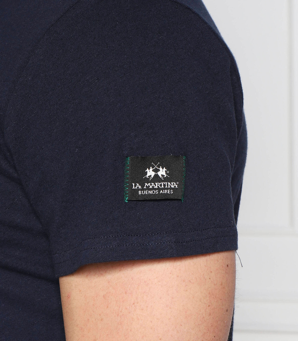 футболка La Martina - темно-синий(VMR302 JS357)