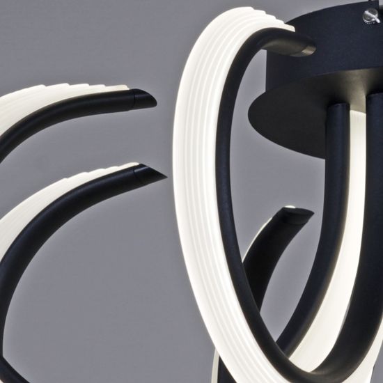 74390-0.3-08S black светильник потолочный