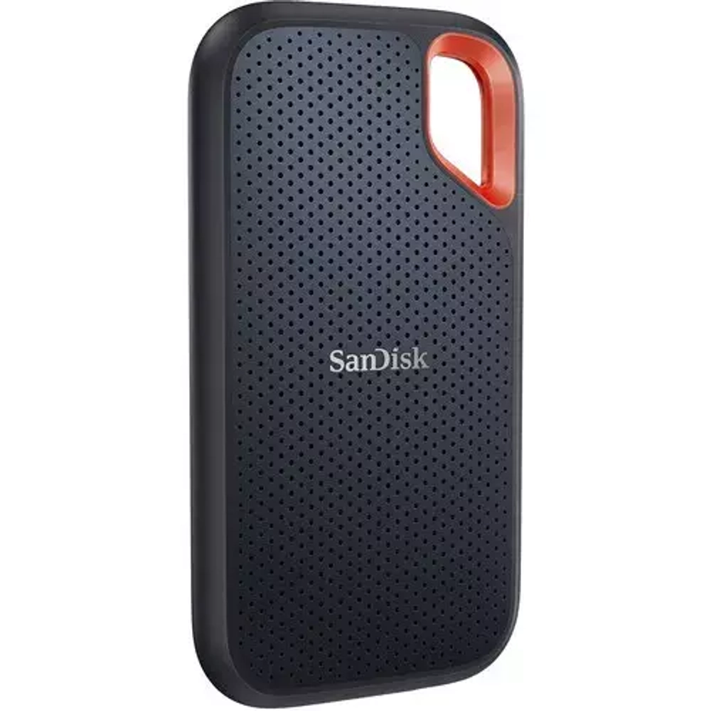 500 ГБ Внешний SSD SanDisk Extreme Portable V2, USB 3.2 Gen 2 Type-C, черный