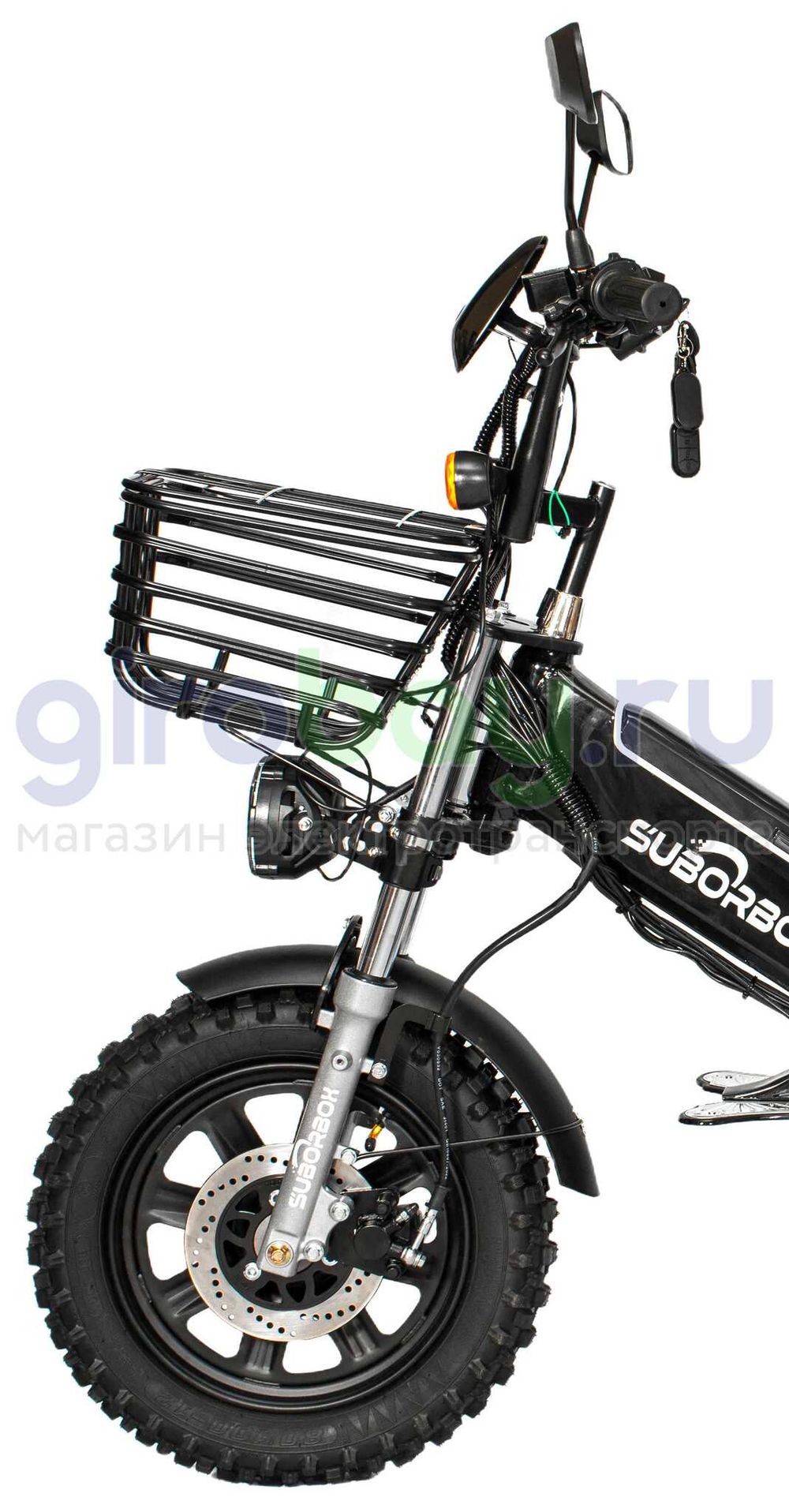 Электровелосипед SUBORBOX B01 (60V/31Ah) внедорожная резина фото №9