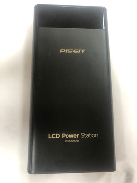 Внешний Аккумулятор (Power Bank) Pisen TS-D199 20000 mAh (5,0V - 2A, 2USB,LCD) Черный