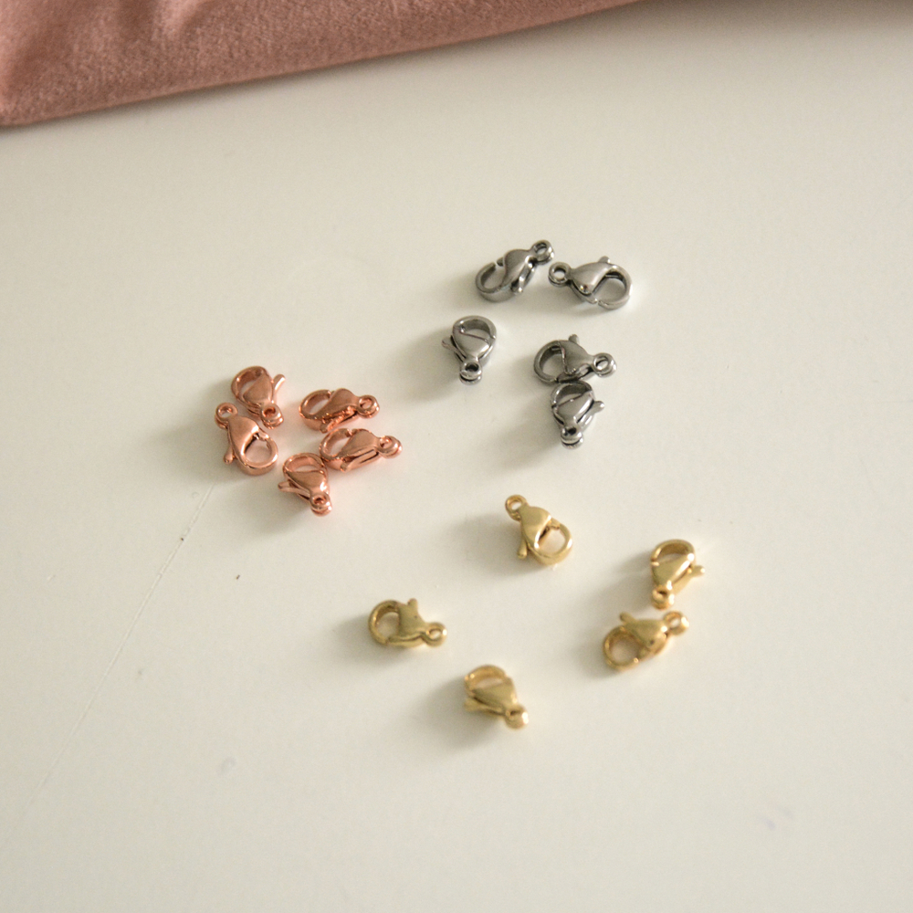 Карабин для брелков 9 мм, цвет в ассортименте