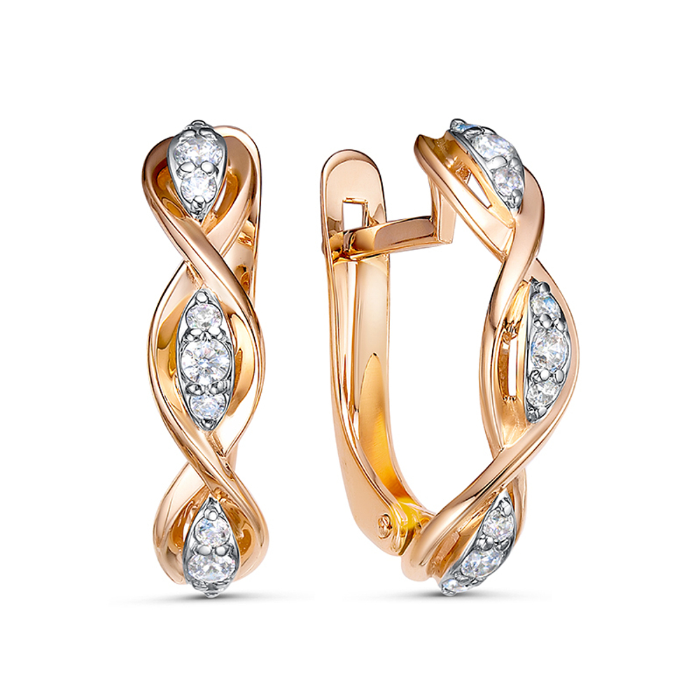 Серьги из золота 585 пробы