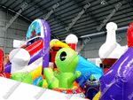 Коммерческий надувной батут "Инопланетяне"