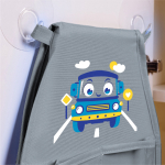 Кармашки в садик 83х24 Машинка