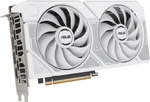 Видеокарта ASUS NVIDIA  GeForce RTX 5060 DUAL-RTX5060-O8G-WHITE 8ГБ Dual, GDDR7, OC,  Ret