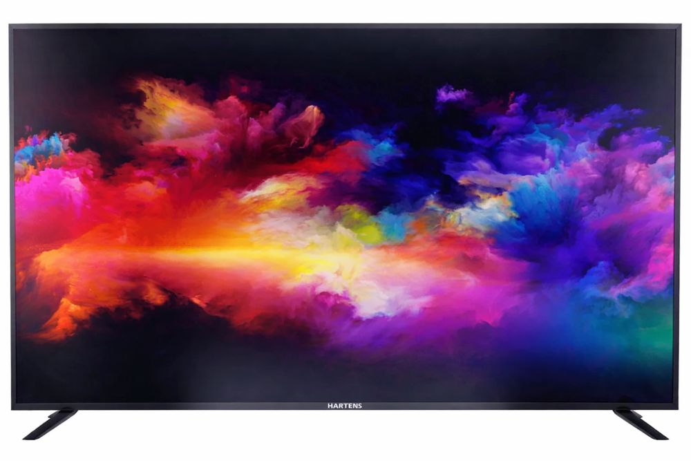 Телевизор Hartens HTY-75U11B-VF, 190см, 4K UHD, YaOS, IPS, HDR, черный