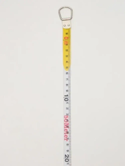 Рулетка геодезическая, 50м, лента армированная стекловолокном, ABS пластик
