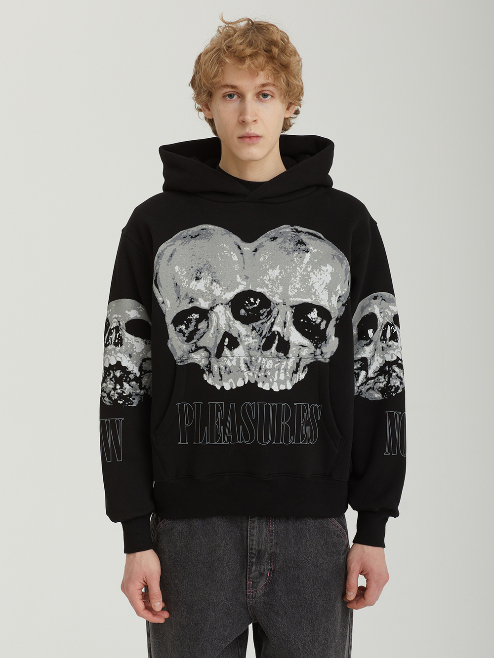 Мужская Толстовка Double Skull