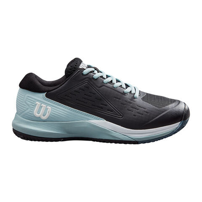 Женские теннисные кроссовки Wilson Rush Pro Ace Clay Court Shoe Women - Black, Light Blue