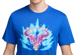 Мужская теннисная футболка Nike Court Dri-Fit Rafa T-Shirt - небесный