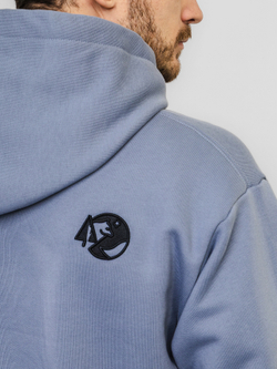 Худи "НОХО" унисекс, цвет "Полярный василёк"