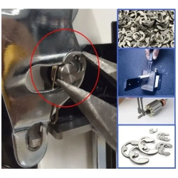 OZ-CUCR-120 E Clips CIRCLIPS нержавеющая сталь комплект стопорных колец ассорти от 1,5 мм до 10 мм