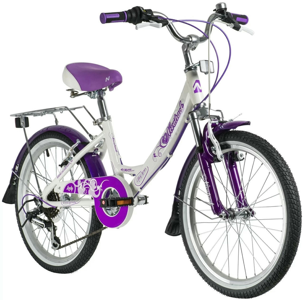 Детский велосипед Novatrack Girlish Line 6 sp. 20" (2021)