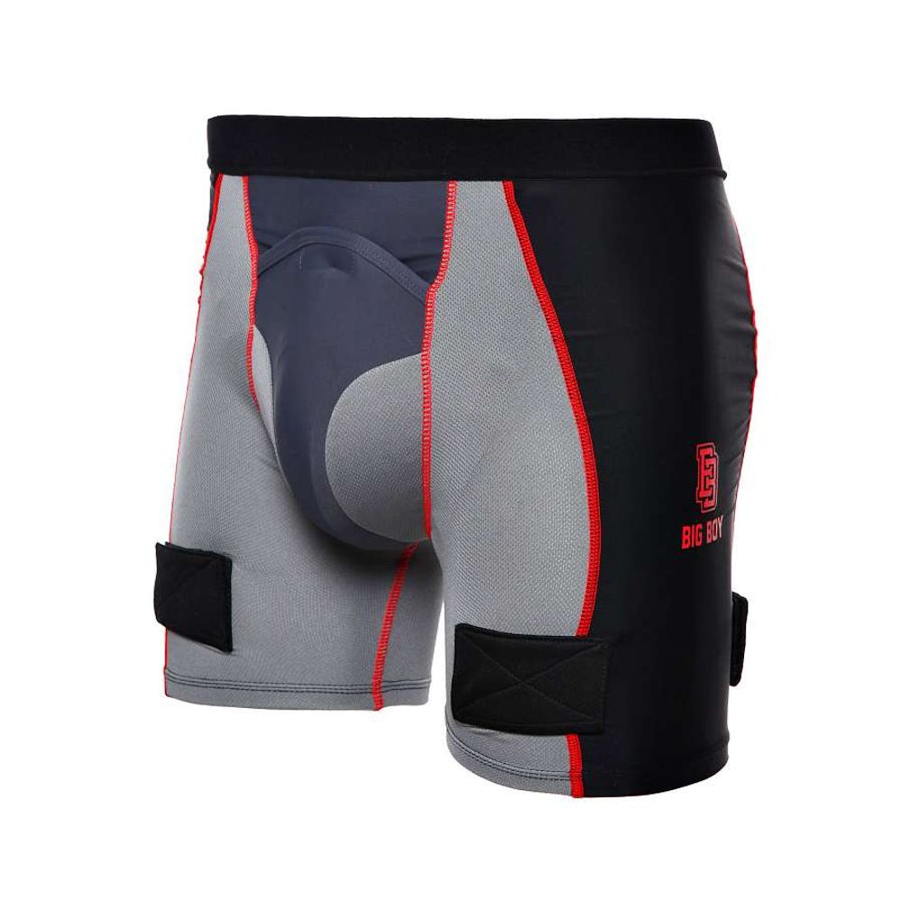 Шорты компрессионные взросл. BIG BOY Comfort Line, BB-SHCL-SR-M, с защитой паха, р.M