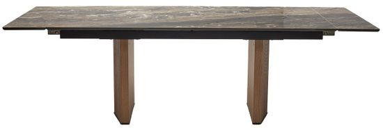 Стол МОЦАРТ 200 AMADEUS POLISHED, керамика / Дуб монтана