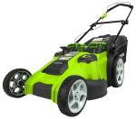 Газонокосилка аккумуляторная GREENWORKS TwinForce G40LM49DB 40В,49см,без АКБ и ЗУ (2500207)