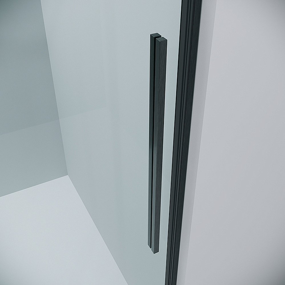 Душевая дверь Grossman Galaxy 140 100.K33.01.140.42.00 стекло прозрачное/профиль графит сатин