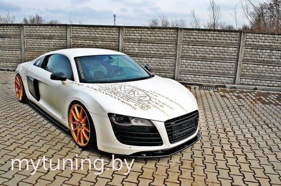 Сплиттеры накладок на пороги для AUDI R8 I (06-15)