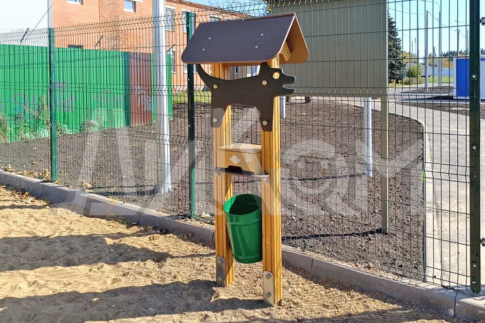 Урна для собачьих площадок