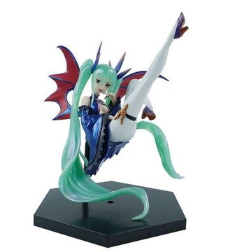 Фигурка Аниме Мику Хацунэ Дьяволица / Miku Hatsune 17х12см