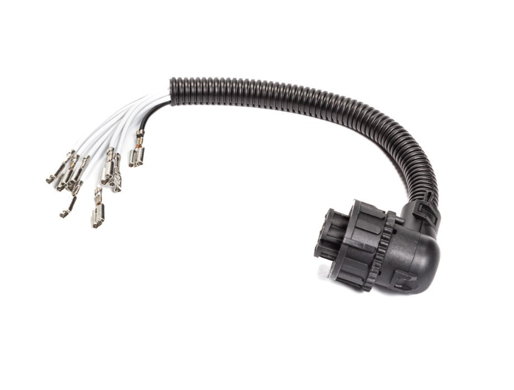 Разъем байонет угловой 8 конт с жгутом проводов (к 30/301/31/311,3775,7462-04/-08) МАЯК