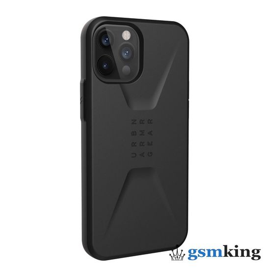 UAG Civilian Series Case for Apple iPhone 12/12 Pro Black (Чёрный)11235D114040
