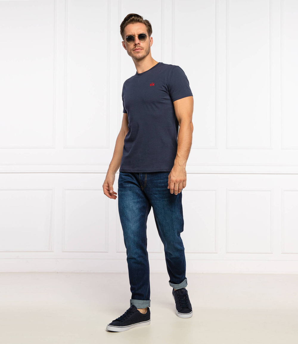 футболка La Martina - темно-синий(CCMR04 JS206)