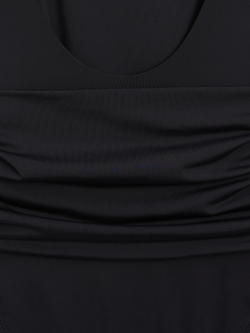 Massimo Dutti Купальник со стразами, черный