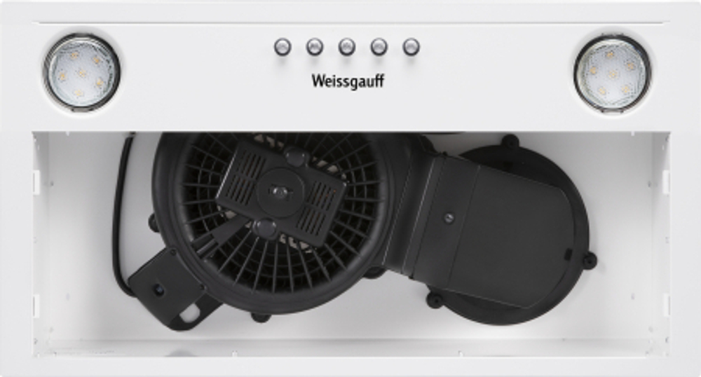 Кухонная встраиваемая вытяжка Weissgauff BUILT-IN ALPHA 45 PB WH
